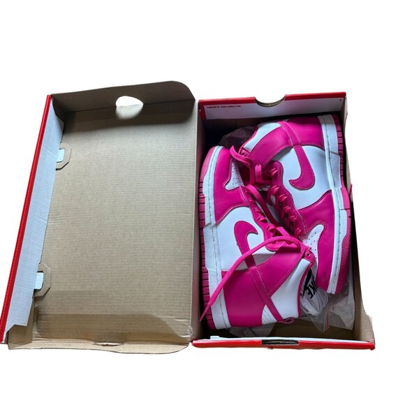 Nike Dunk High "Pink Prime" High Top Sneakers Women's Size 7 in EUC! - Picture 8 of 10
